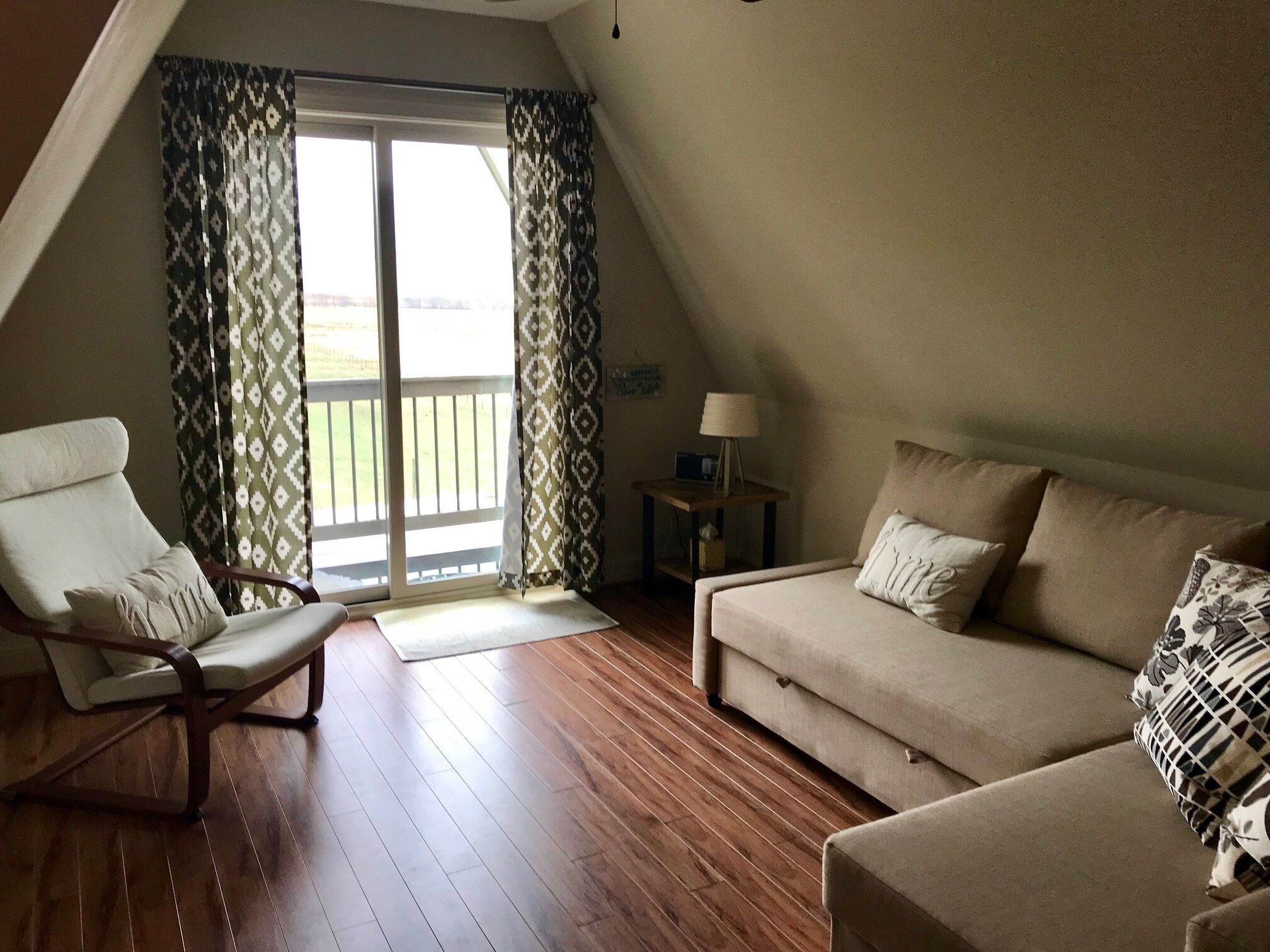 Etlan A-frame With  Front View Of Old Rag Mountain.