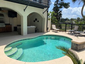 Pool - 89 Ocean Creek - Private Pool & Shared Dock (Saint Helena Island)