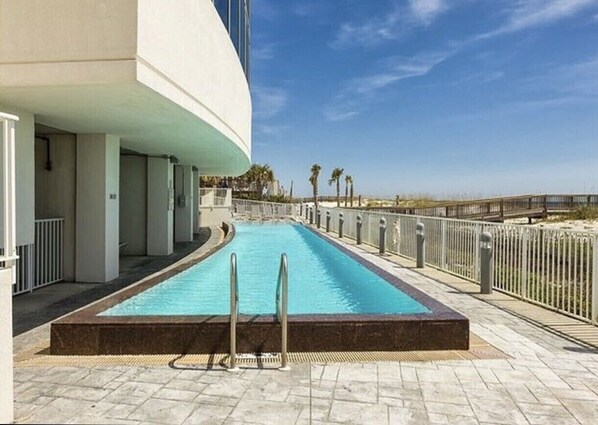 Indoor pool, outdoor pool - Wake Up To The Waves-Stunning 3 Bed, 3 Bath Condo (Gulf Shores)