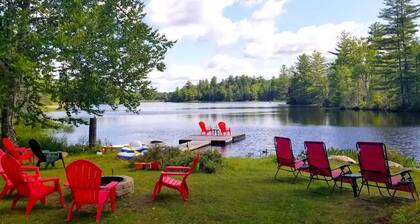 Balsam Point Lakehouse · Indian Lake Adirondacks · Waterfront on Lake Abanakee
