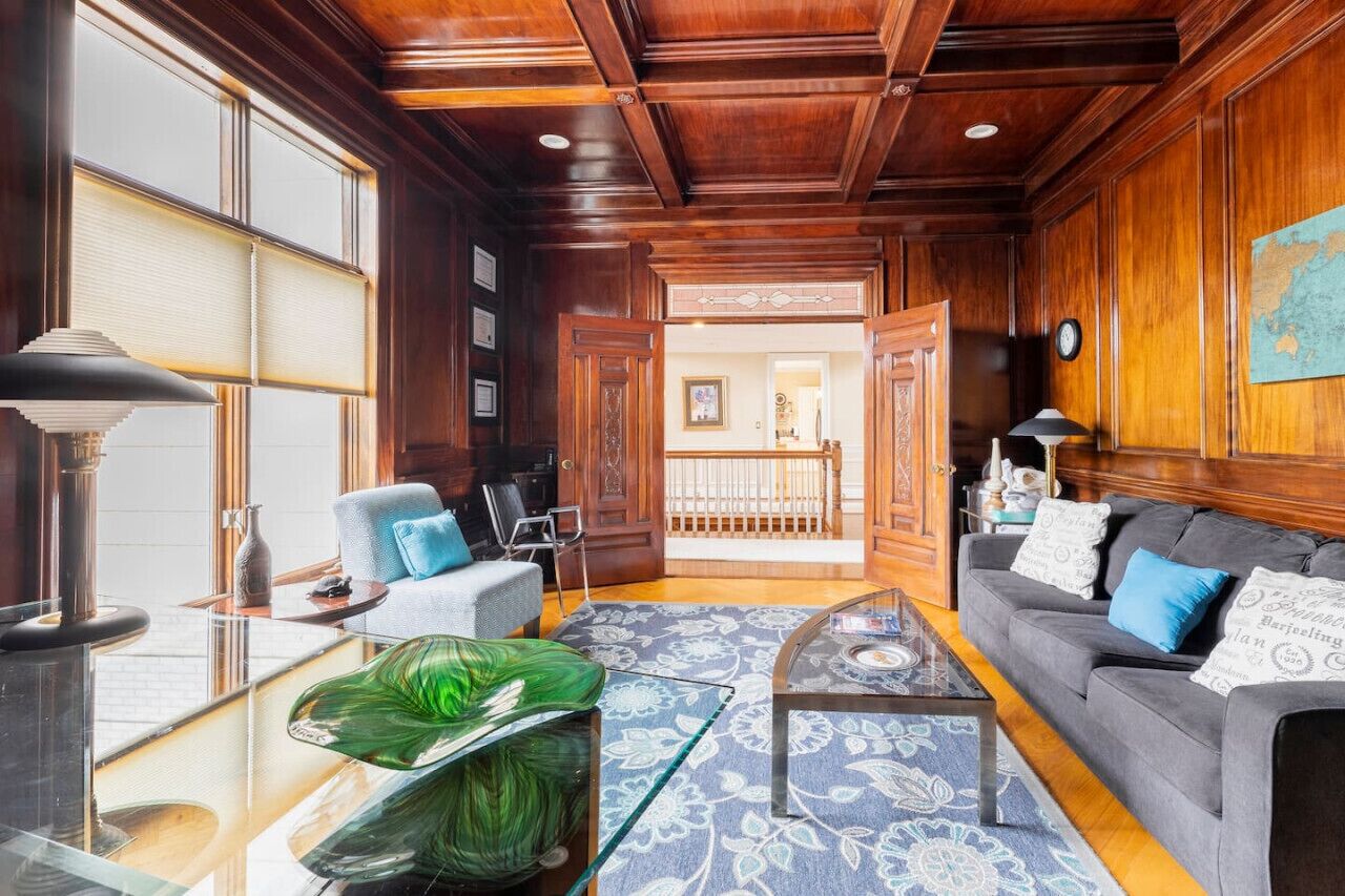 Smart TV, fireplace, video games, toys