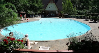 Tremblant Haven RENOVATED 2 bdr ski-in / ski-out on the resort