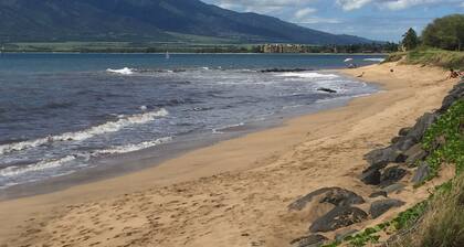 Steps from the Beach in North Kihei, AC in Bedroom & Living Room