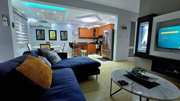 Smart TV, DVD player, table tennis