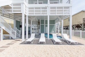 Alberca al aire libre 