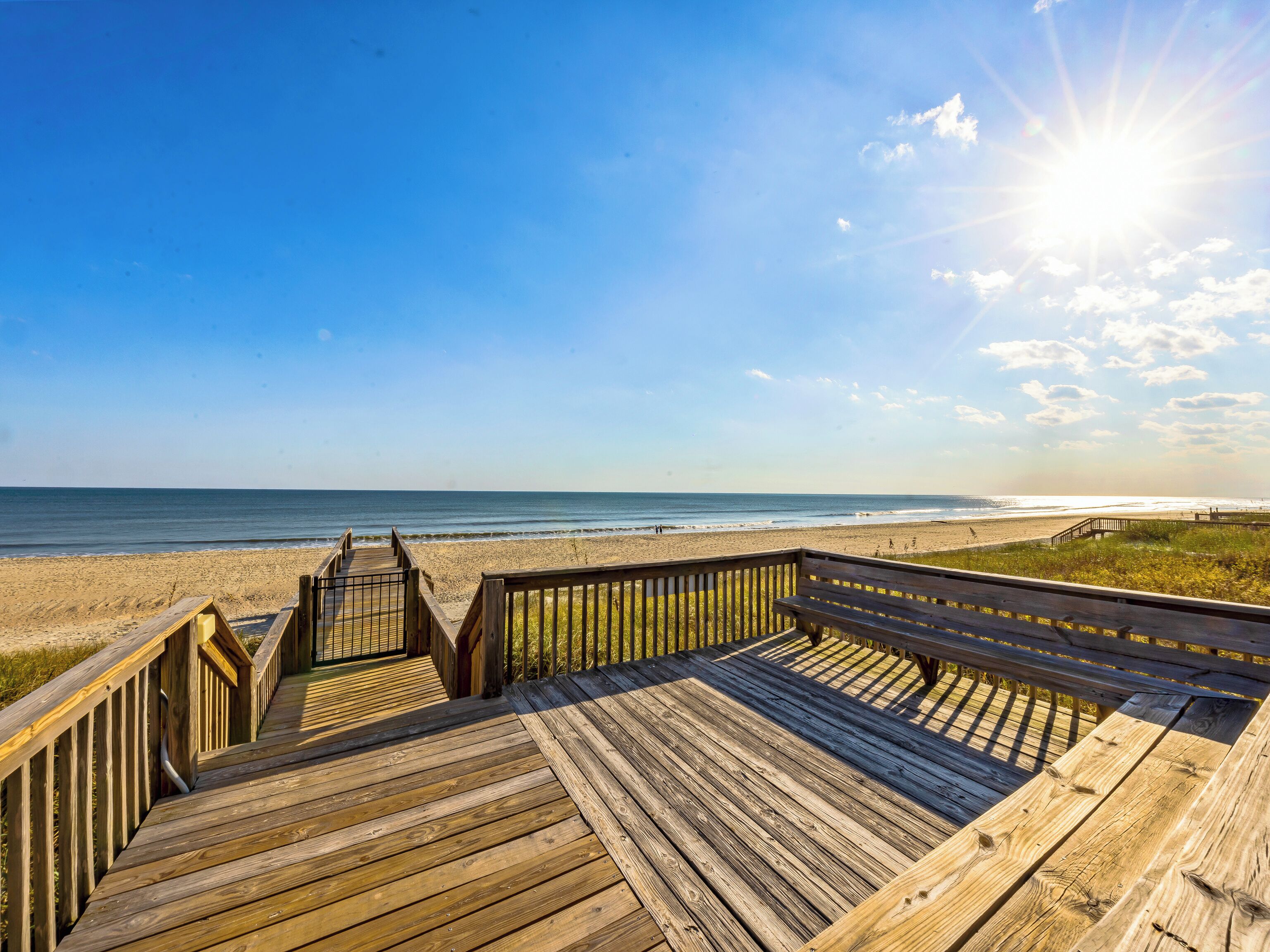 Boardwalk Seating area