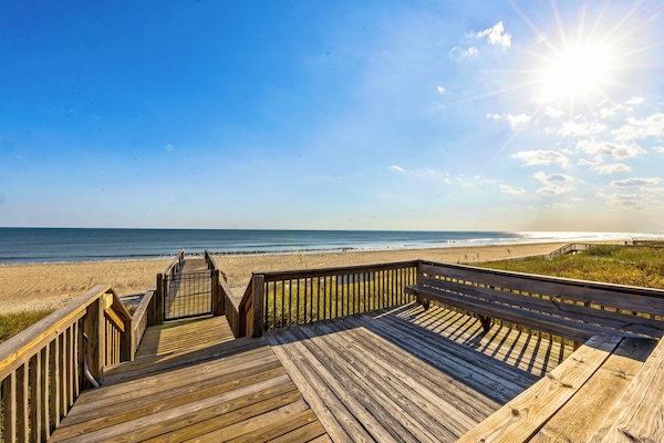 Boardwalk Seating area
