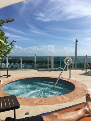 Terrace/patio - MVR - Poolside Bliss w-Skyline Views-Book Now (Miami)