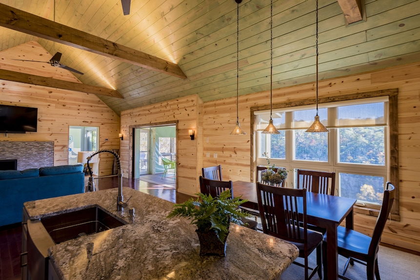Luxury Cabin Above Desoto Falls In Mentone,al; Central Time See Overview - Mentone, AL