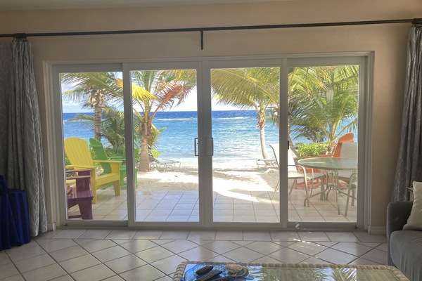 View from living room