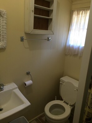 Dusche, Seife, Toilettenpapier