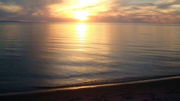 Am Strand, Liegestühle