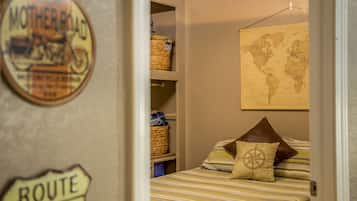1 habitación, cuna de viaje, wifi gratis y ropa de cama
