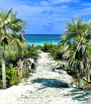Beach nearby, beach towels
