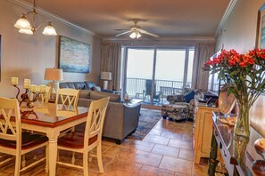 Smart TV, Netflix, DVD player, books