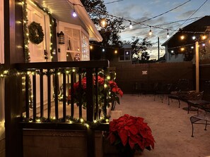 Terrace/patio -  Your Secluded Hideaway in Historic St. Augustine Uptown.  (St Augustine)