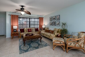 Een smart-tv, een dvd-speler en boeken