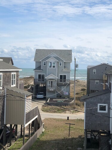 Spectacular Sound & Ocean Views, OBX 3BR2BA House, sleeps 8, dog friendly