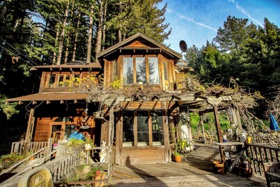 Santa Cruz mountain Redwoods: Sunny beautiful home: VRP#221367: