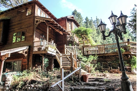 Exterior. Santa Cruz mountain Redwoods: Sunny beautiful home: VRP#221367: