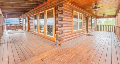 Cabaña Heavenly View con fogata al aire libre