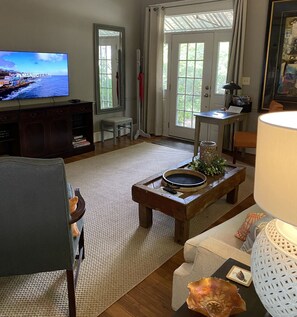 Smart TV, video game console, books