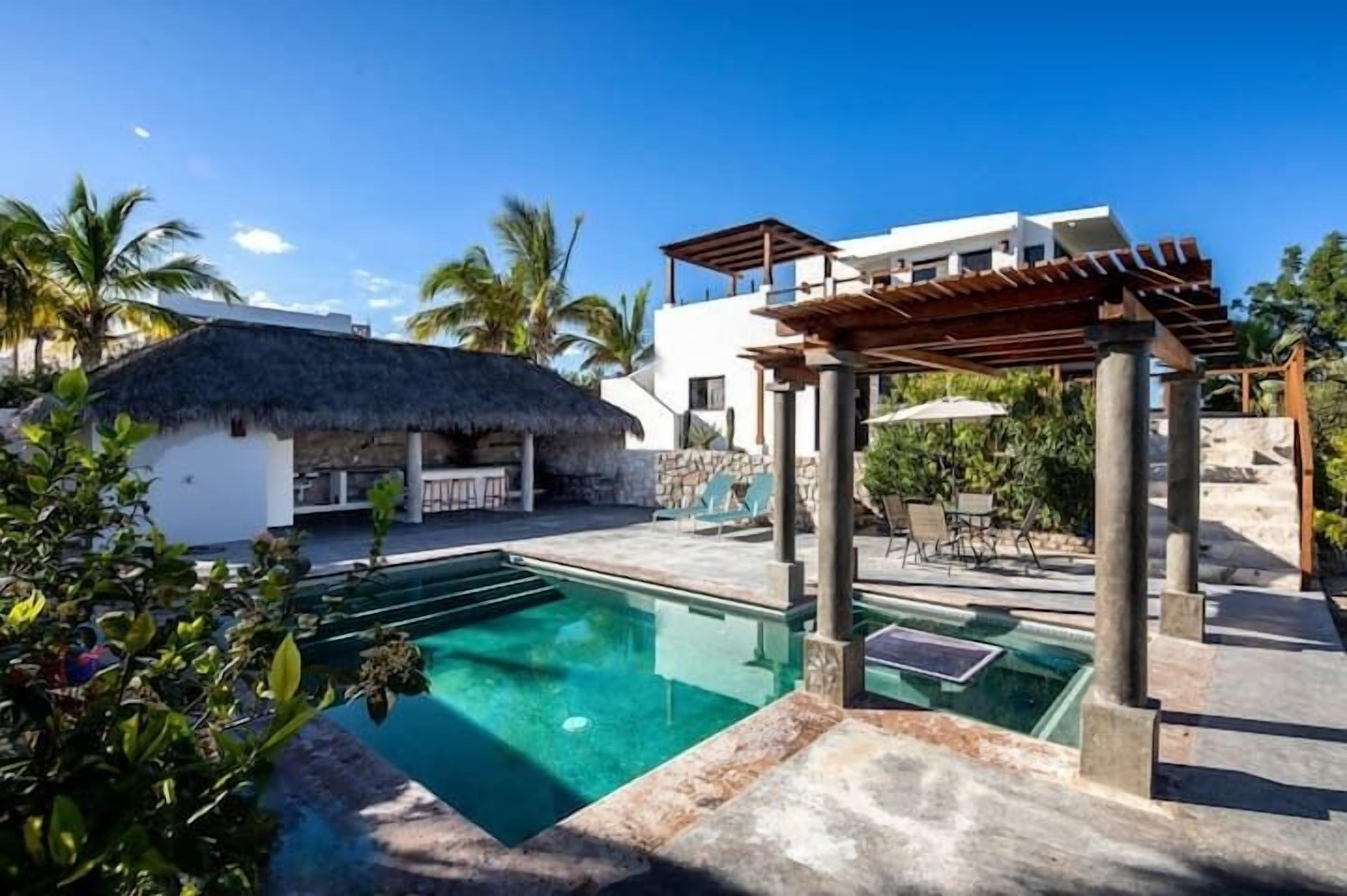 Una piscina climatizada