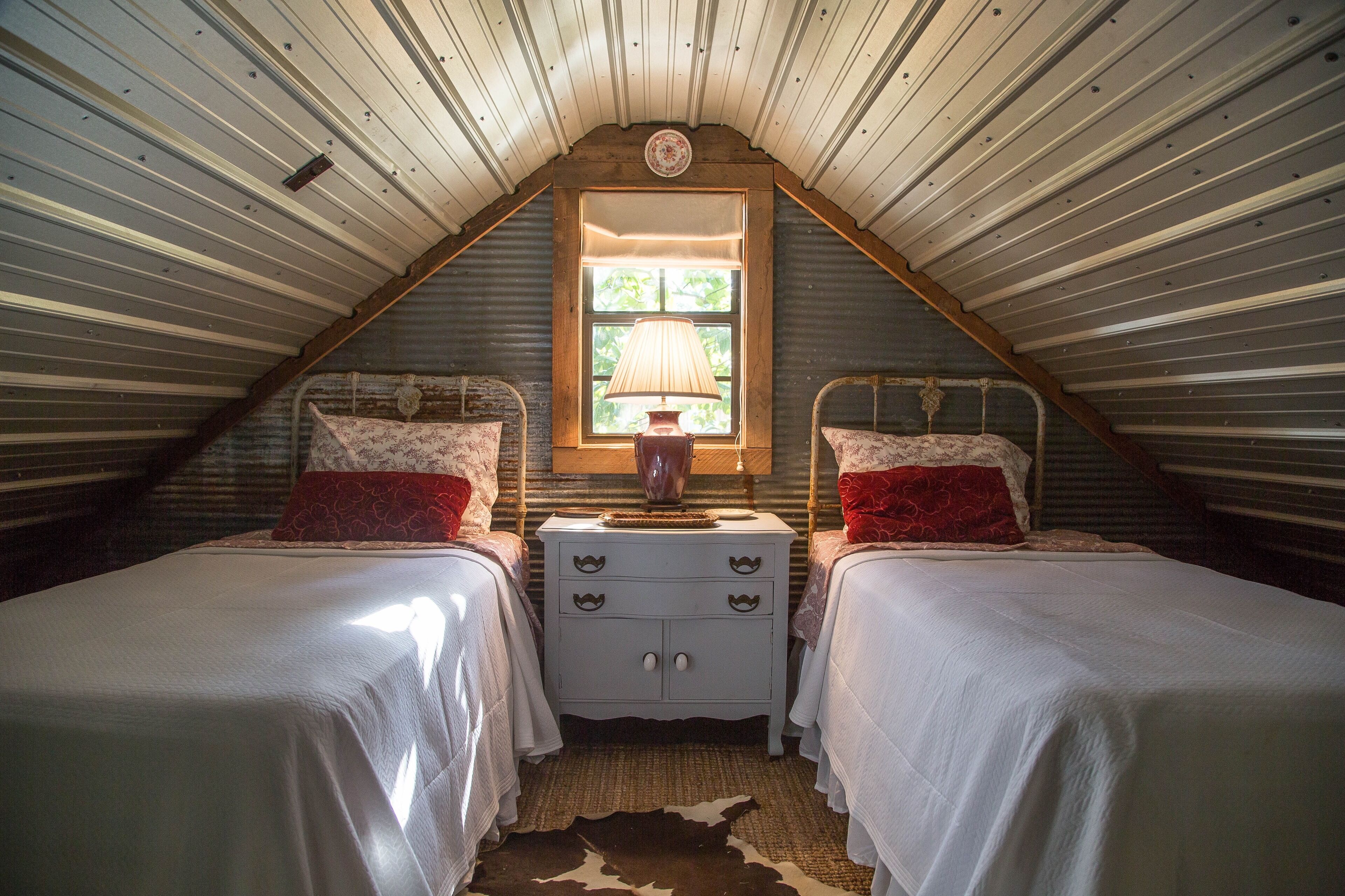 Unique artist cottage on the grounds of the Taylor Inn and Big Truck Theater