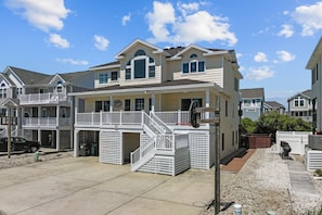 Exterior - 1770 - A Wave from it All - 90 Yards to Beach | Pool, Hot Tub & Games (Corolla)
