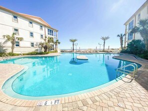 Indoor pool, outdoor pool
