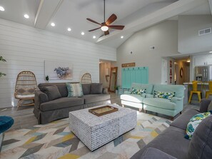 TV, DVD player, table tennis