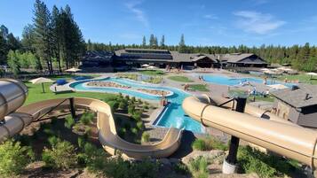 Indoor pool, a heated pool