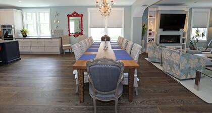 Uusi allas; Ylellinen 7 makuuhuone, 8. 5 Bath Home; Kävele rannalle