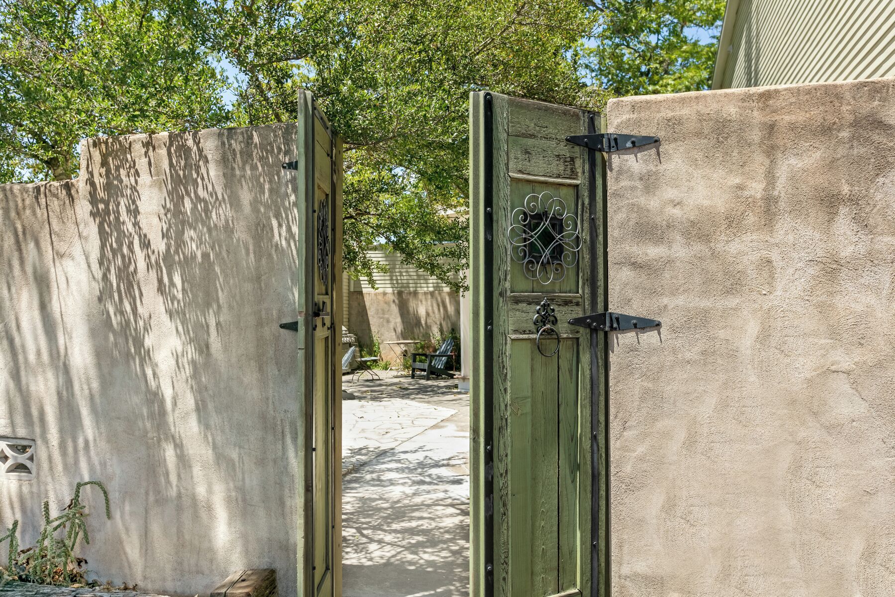 Enceinte de l’hébergement