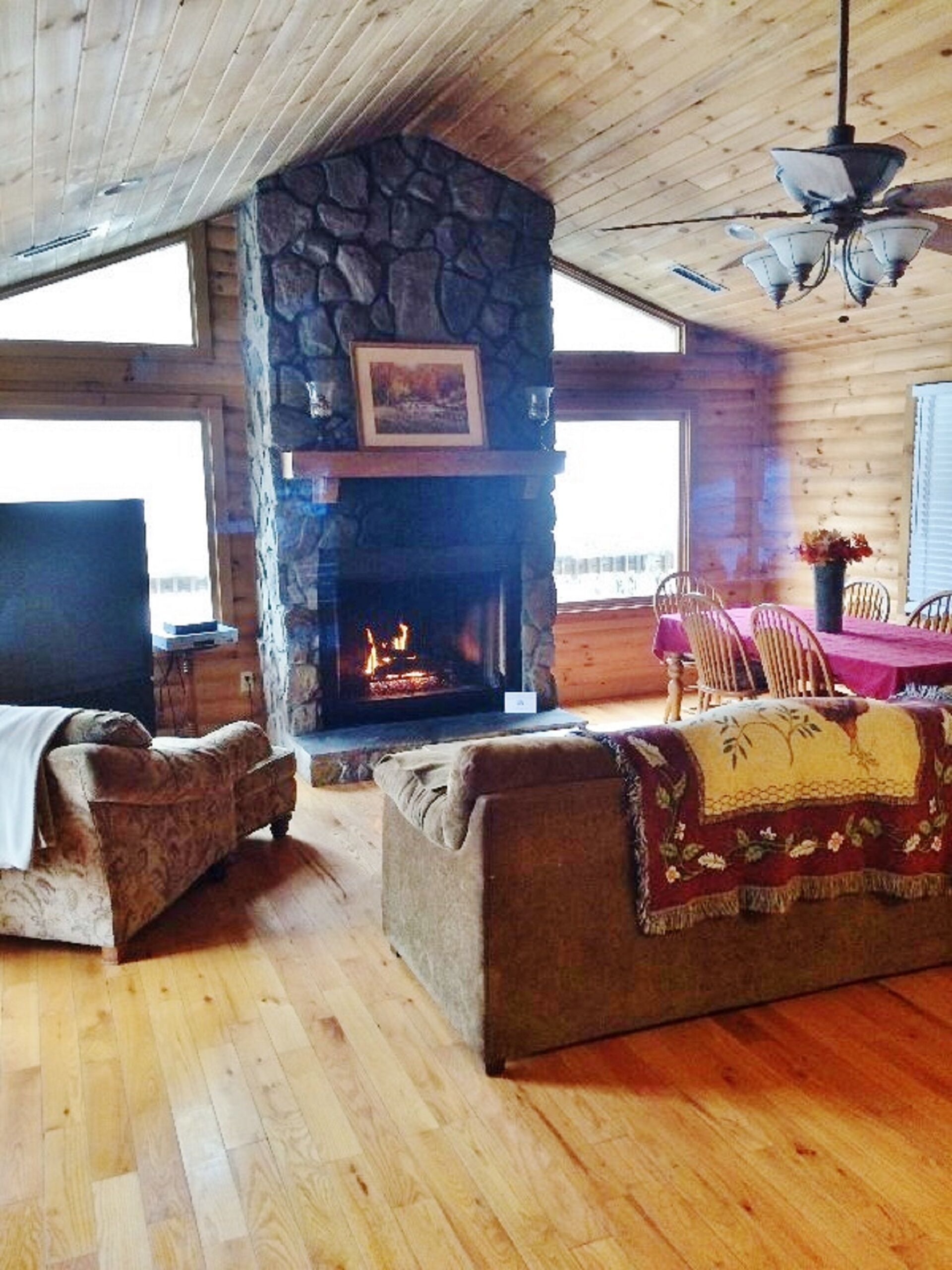 Great Location by ASU & Spacious Log Cabin! Pets Welcome! 