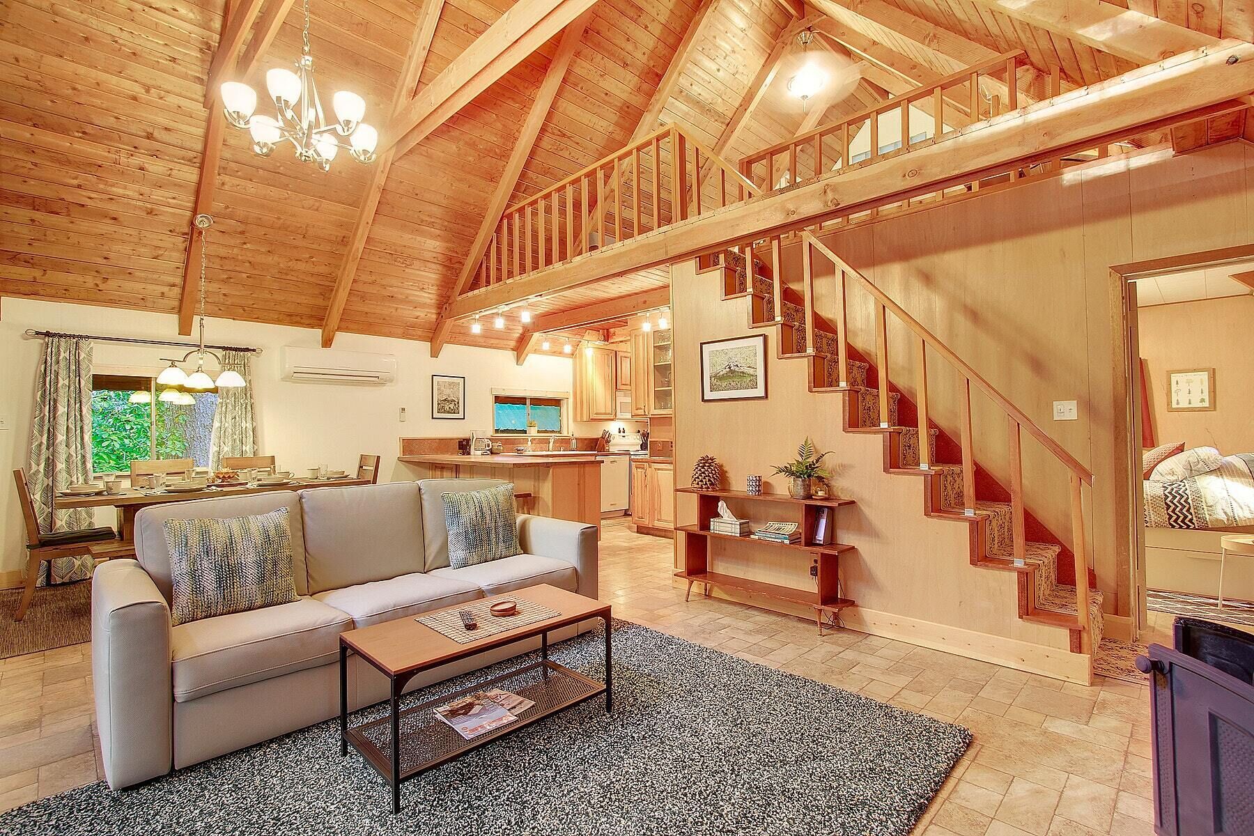 Smart TV, fireplace, video games, books