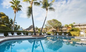 Una piscina climatizada