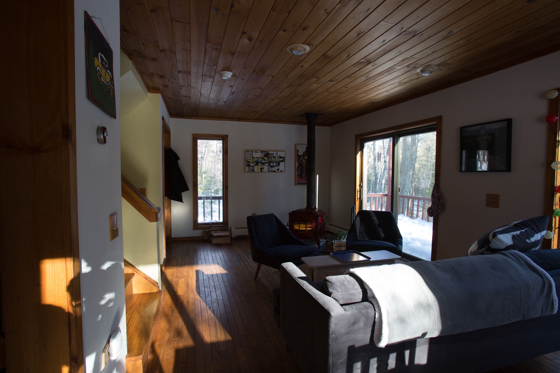 Relaxing House in Catskills Forest Near Pretty Pond - near Woodstock/Phoenicia.