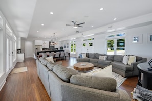 Smart TV, video games, DVD player, books