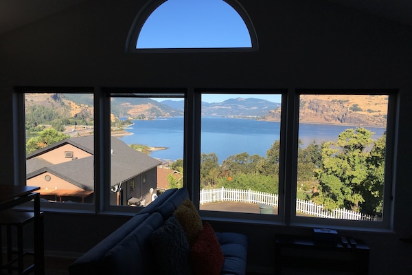 View from "The Nest", our guest house (avail to rent separately)