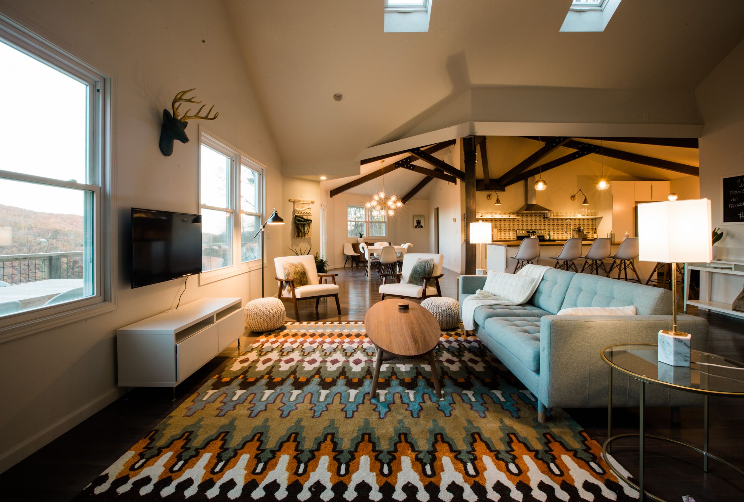 Mountain views close to everything!