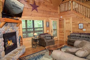 Smart-TV, Kamin, DVD-Player, Tischfußball