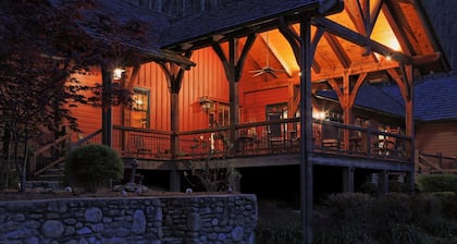 Family Mountain Lodge on 70 acres near Waynesville and Asheville