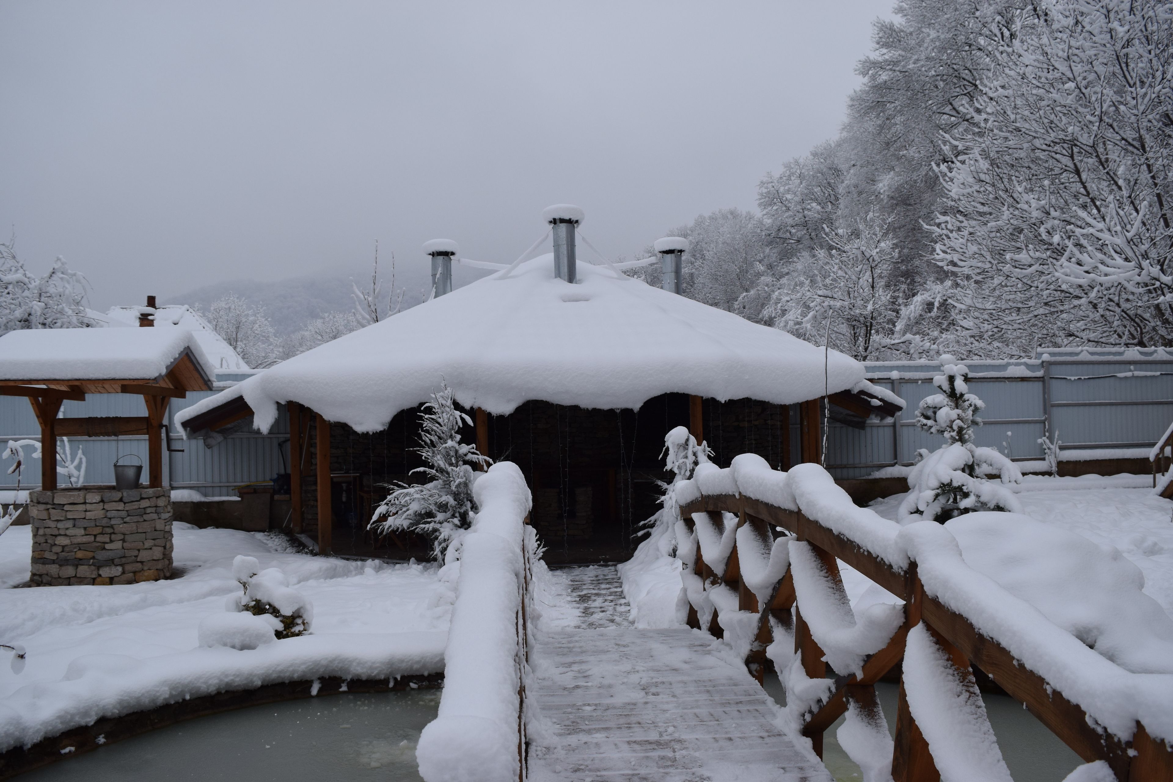 Enceinte de l’hébergement