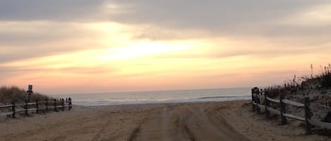 Beach nearby