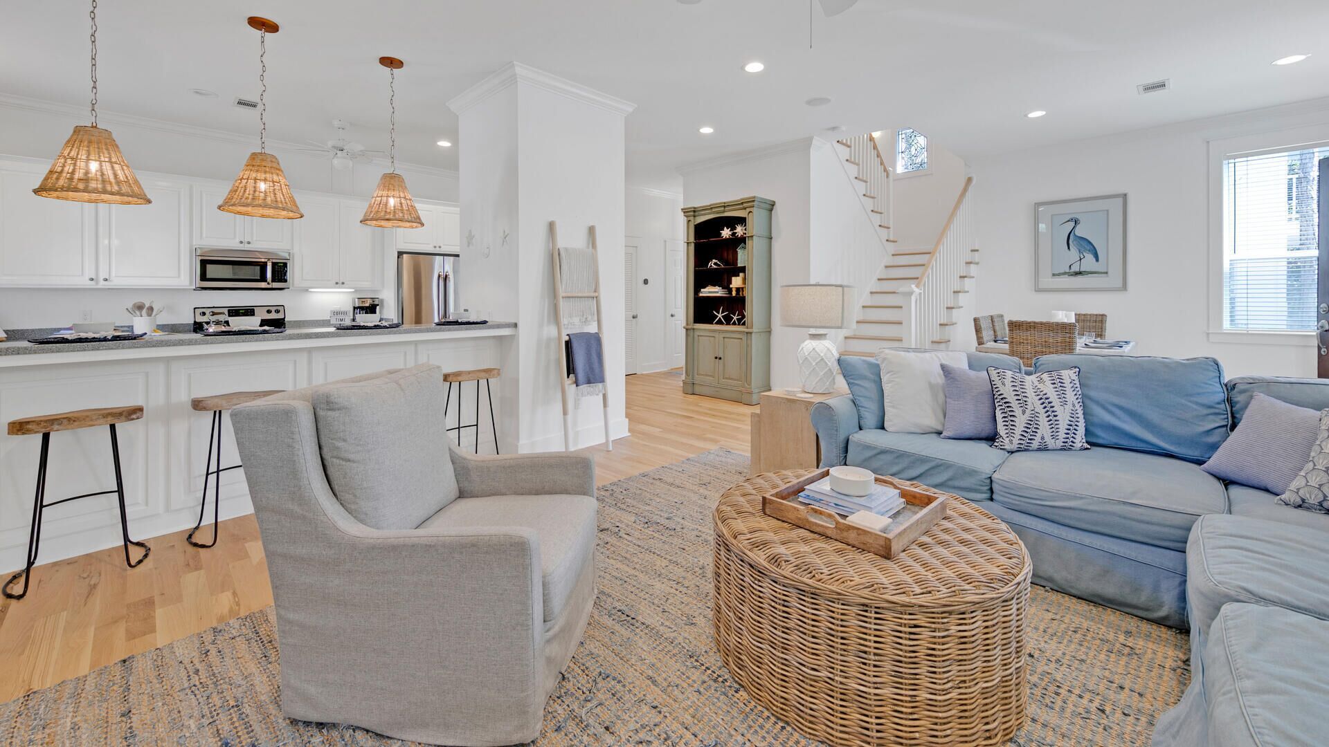 Seagrove's 'Heavenly Sunshine' Custom 4BR House, Sleeps 10 Family Friendly!