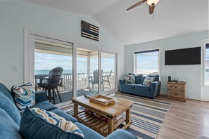 Smart TV, DVD player, books