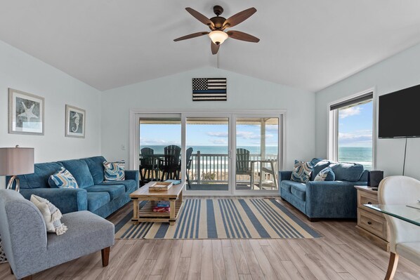 Smart TV, DVD player, books