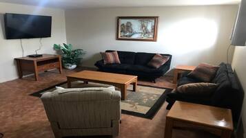 TV connectée, cheminée