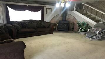 TV connectée, cheminée